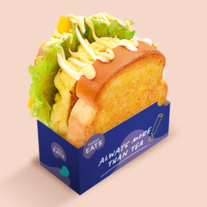 Cheesy Egg Mayo Toastea