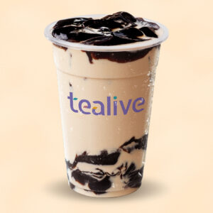 Original Milk Tea with Grass Jelly