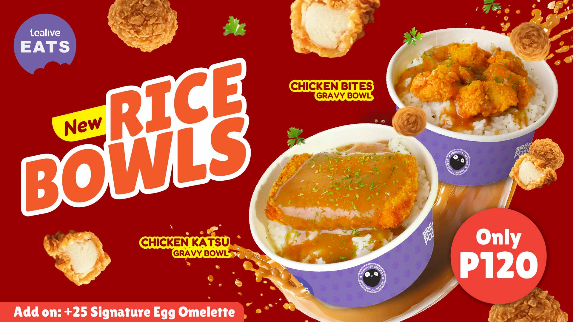 WEB BANNER Rice Bowl with Gravy