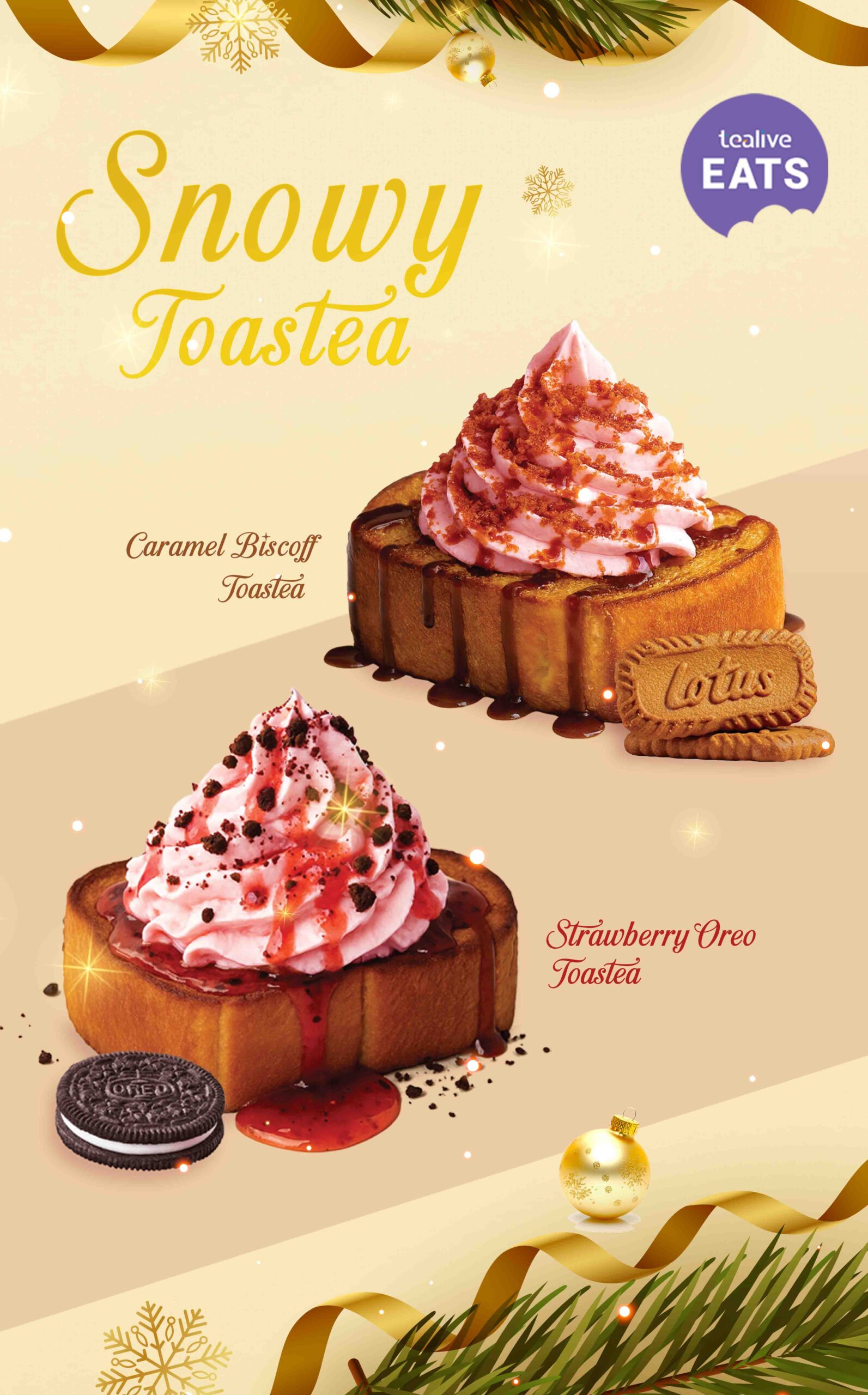 Mobile Banner SNOWY TOASTEA