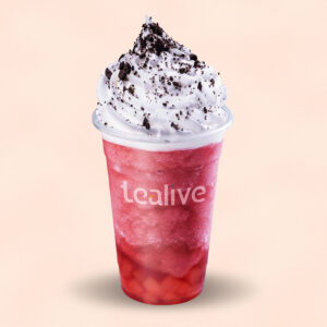 Snowy Grape Smoothie with Konjac